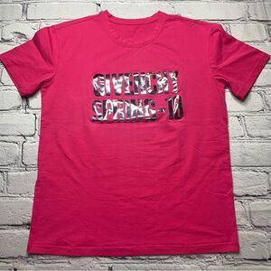 Basic Fuchsia Large T-Shirt Unisex